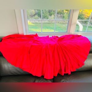 Beautiful pink flare skirt in an excellent condition